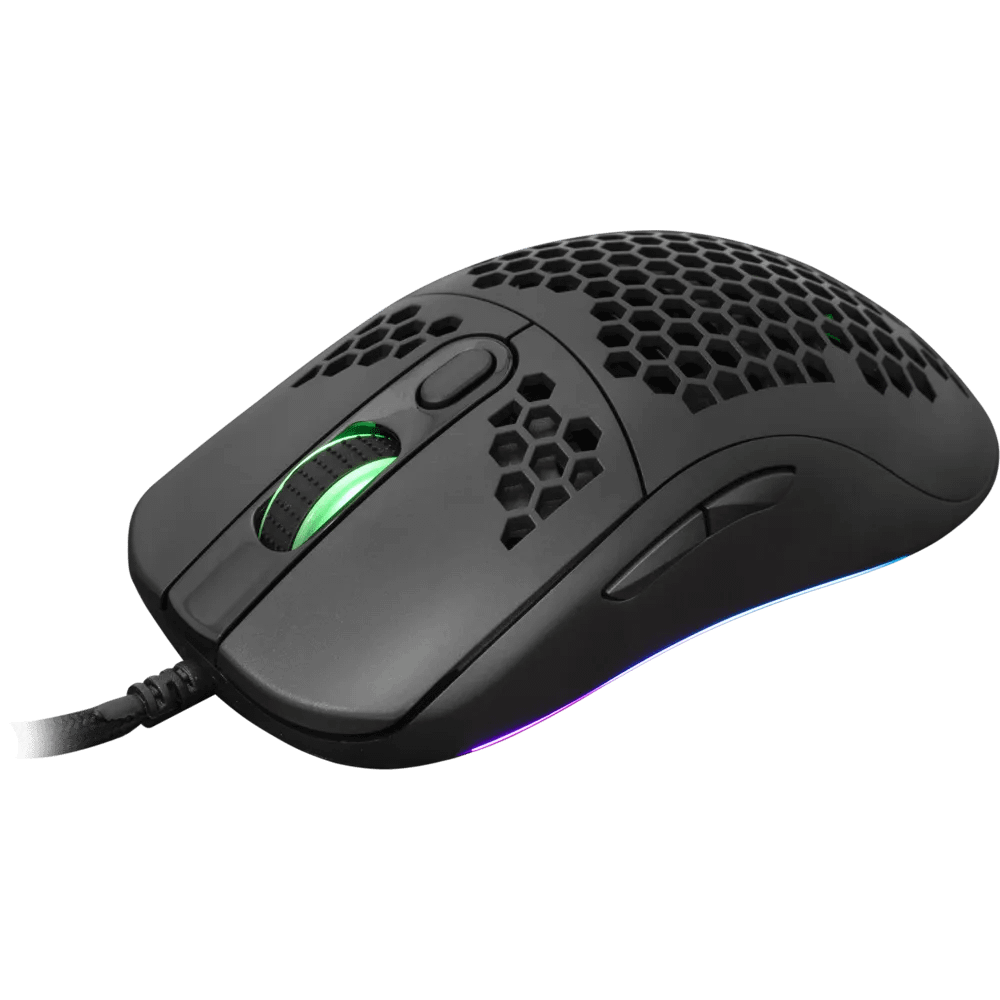 GM-5007 Galahad Gaming Muis - 7.200 DPI - 6 Knoppen - RGB - Zwart - Afbeelding 4