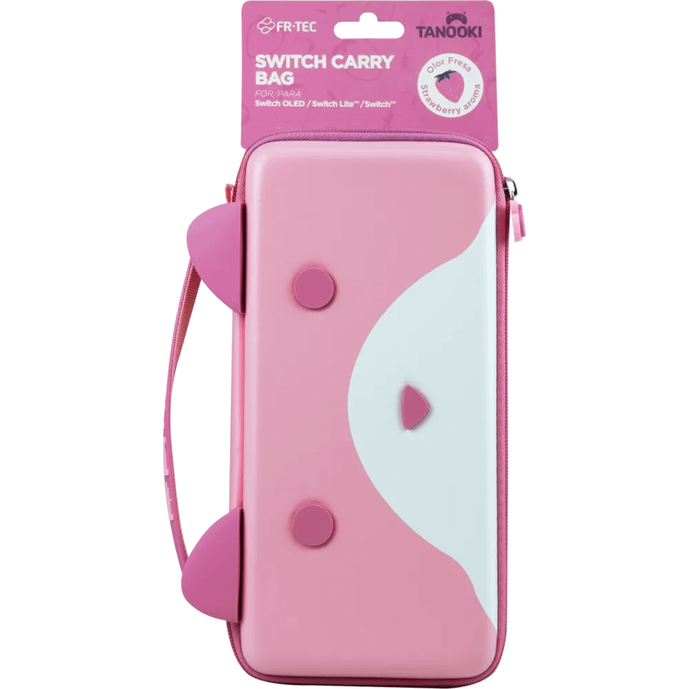 Tanooki Beschermtas voor de Nintendo Switch - Roze - Afbeelding 6