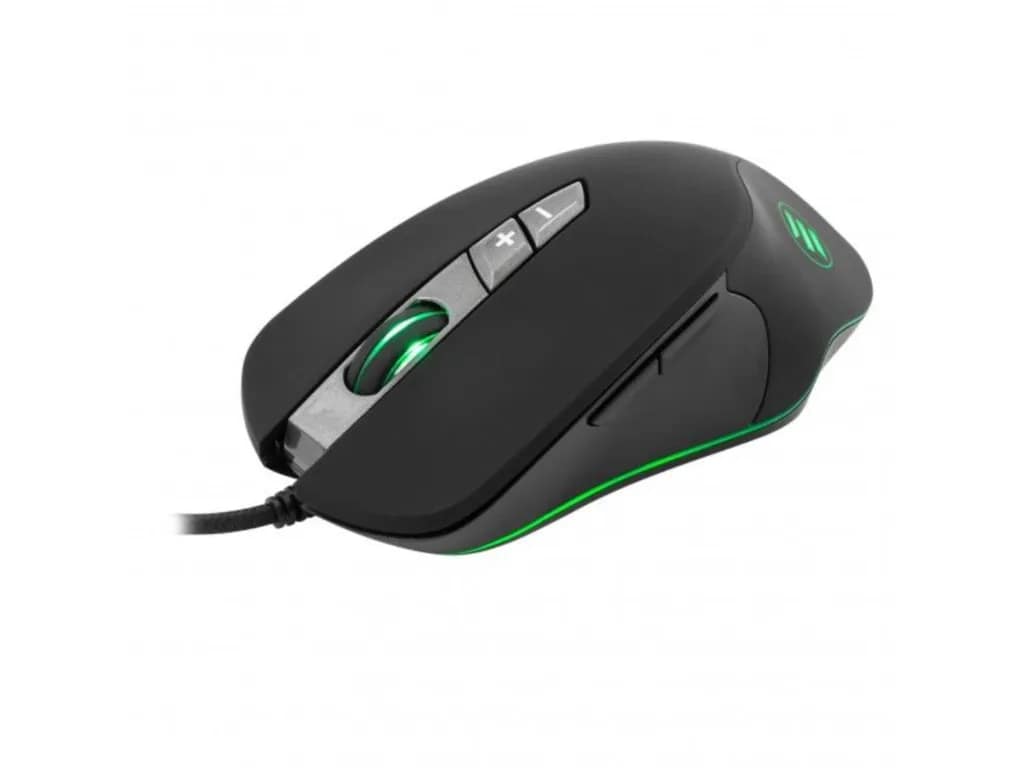 ESL-M1 Tanto Gaming Muis - 5.000 DPI - 7 Knoppen - RGB - Zwart - Afbeelding 2