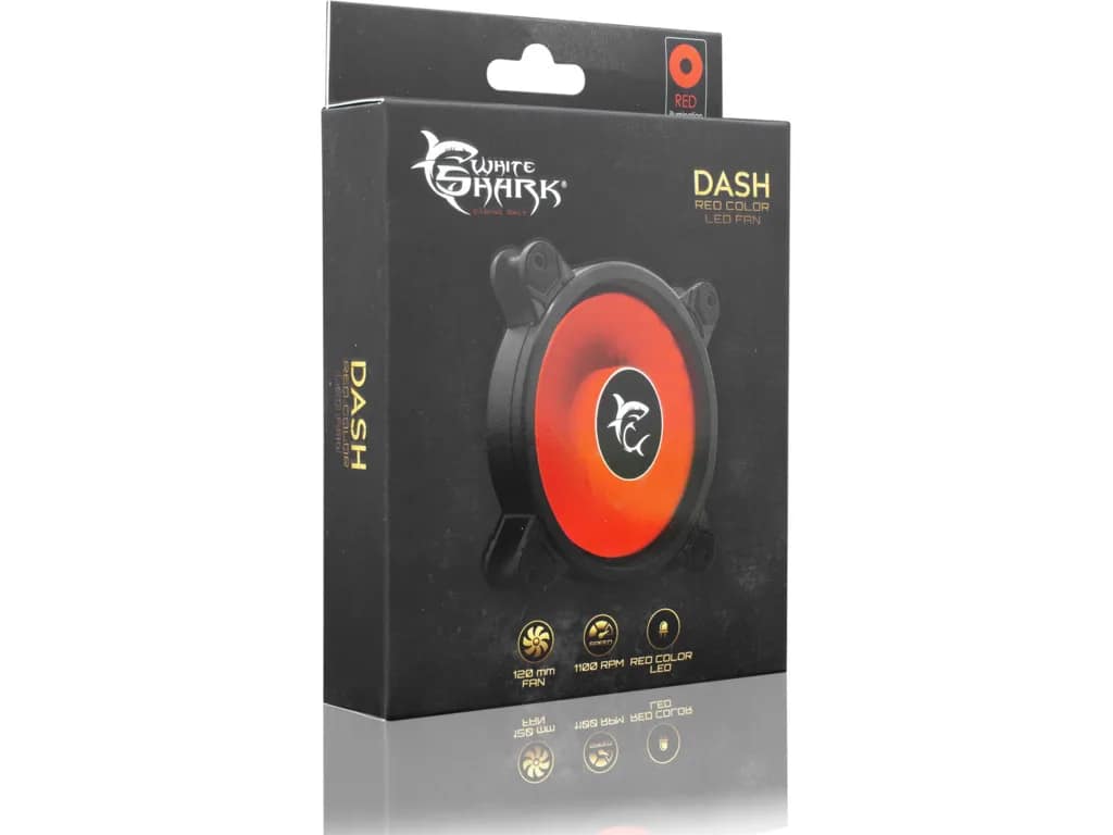 Dash White Shark Fan 1260-01W-R - Afbeelding 2