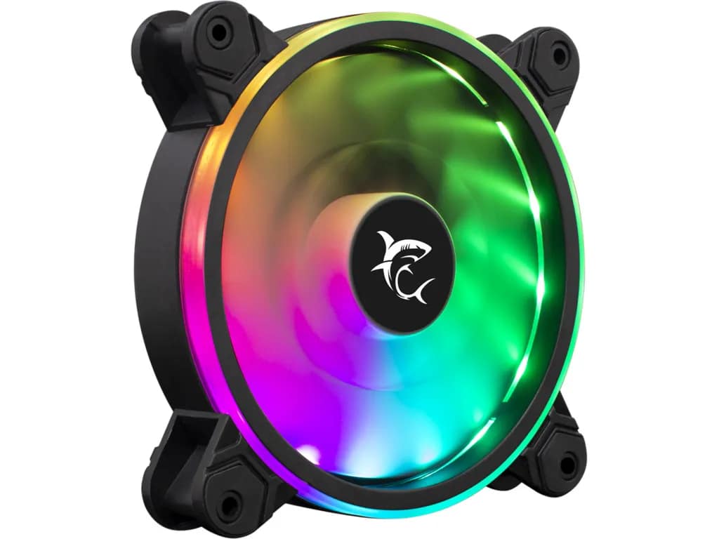 Nebula White Shark Fan 1262-04-V - ARGB kit - Afbeelding 2