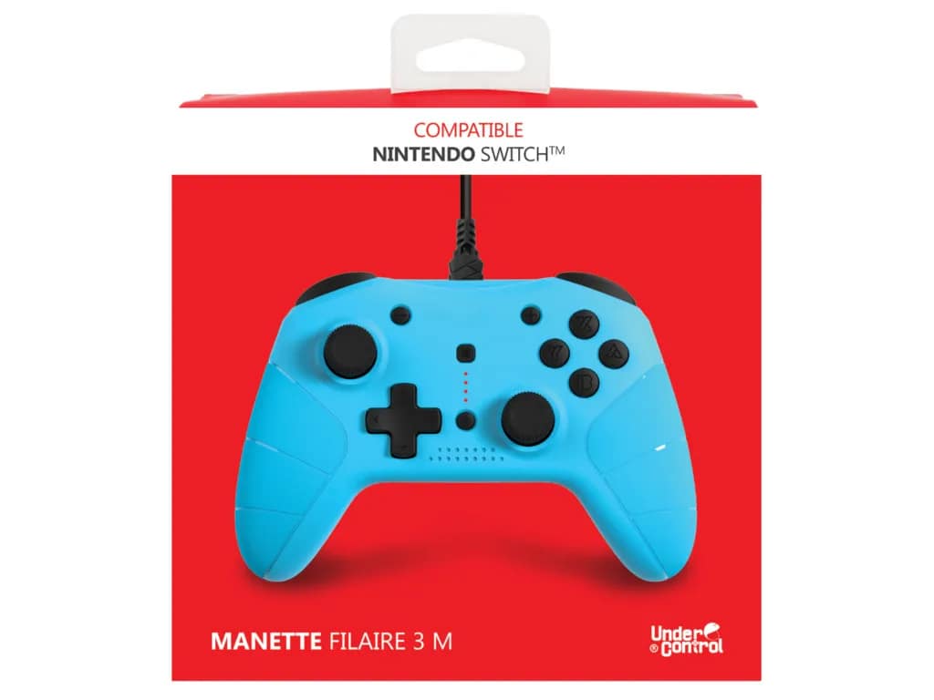 Bedrade Controller geschitk voor Nintendo Switch - Blauw - Afbeelding 3
