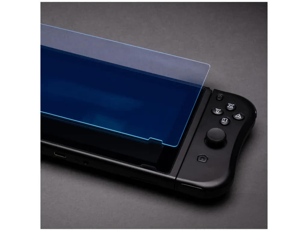 Nintendo Switch Screenprotector - Anti-Blauw Licht - Tempered Glass - Afbeelding 2