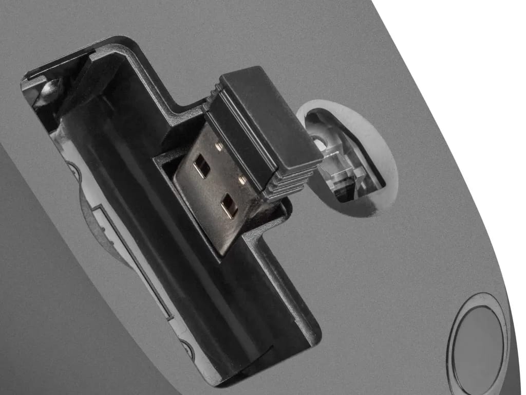 Natec Martin Draadloze Muis - 1600 DPI - Zwart/Grijs - Afbeelding 5