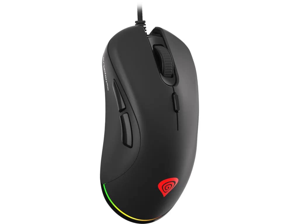 Krypton 200 Gaming Muis - 6.400 DPI - 6 Knoppen - RGB - Zwart - Afbeelding 9