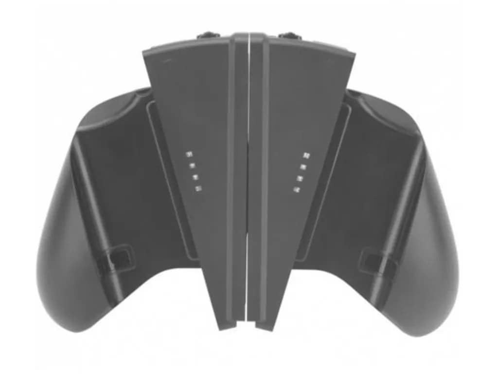 Nintendo Switch - V-Grip - Joy Con Controller - Zwart - Switch OLED - Afbeelding 2