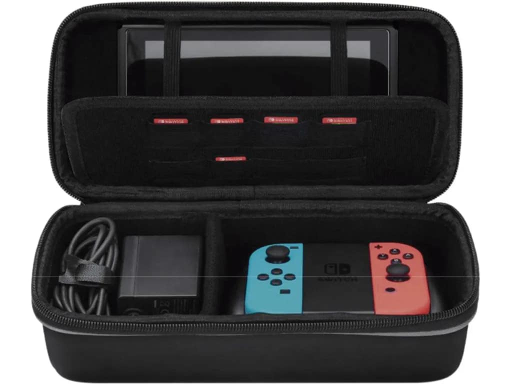 Nintendo Switch - Console en Accessoires Case Zwart - Afbeelding 2