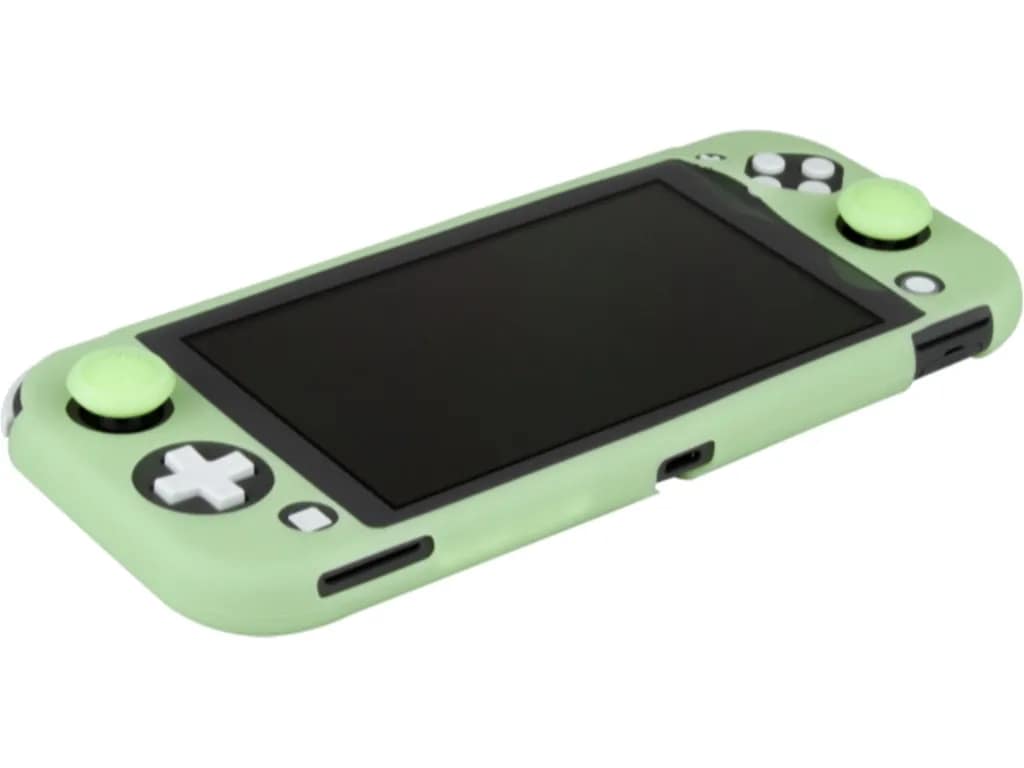 Nintendo Switch Lite Siliconen Hoes met Thumb Grips - Glow In The Dark - Afbeelding 2