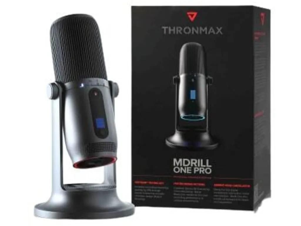 MDrill One Pro Microfoon Diep Zwart - 96khz PC/PS4 - Afbeelding 8