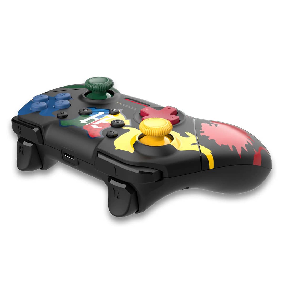 Draadloze Controller voor Nintendo Switch - Zwart - Harry Potter Huizen - Afbeelding 3