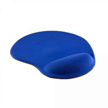 Muismat met Ergonomische Polsondersteuning MP-01 - Blauw