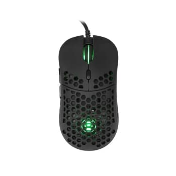 ESL-M4 Naginata Gaming Muis - 16.000 DPI - 6 Knoppen - RGB - Zwart