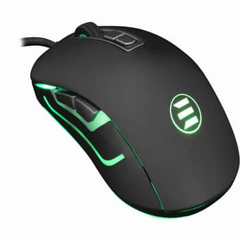 ESL-M5 Shinai-V2 Gaming Muis - 12.000 DPI - 7 Knoppen - RGB - Zwart