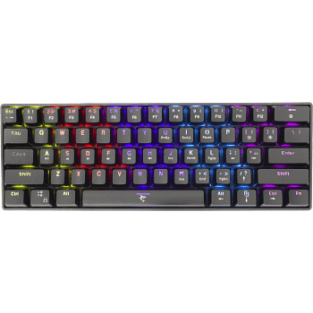 SHINOBI GK-2022 TKL Mechanische Gaming Toetsenbord – OUTEMU Blauwe Switches – Zwart
