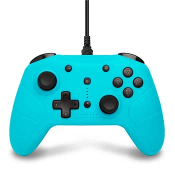 Bedrade Controller geschitk voor Nintendo Switch - Blauw