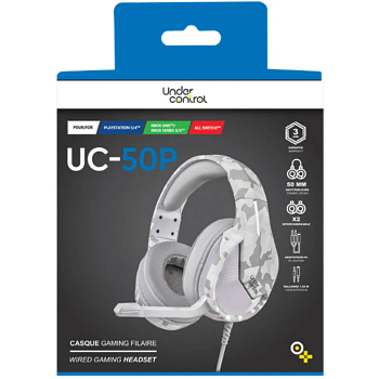 Multiformat Gaming Headset - Grijs Camouflage