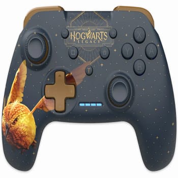 Draadloze Controller voor Nintendo Switch - Hogwarts Legacy - Vivet Goud