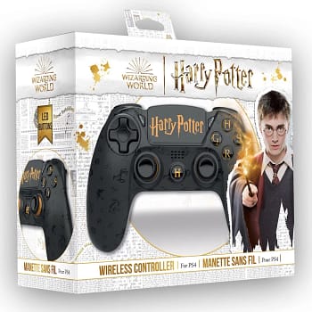 Draadloze Harry Potter Controller voor PS4 – Zwart