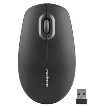 Natec Martin Optische Draadloze Muis Zwart - 1600 dpi