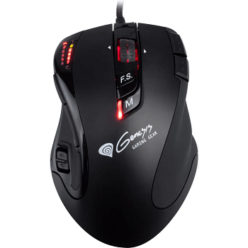 GX78 Gaming Muis - 5000+ DPI - 11 Knoppen - Zwart