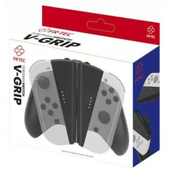 Nintendo Switch - V-Grip - Joy Con Controller - Zwart - Switch OLED