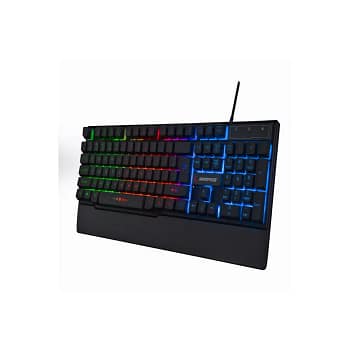 KB-R66 Membraan Gaming Toetsenbord - RGB - Zwart