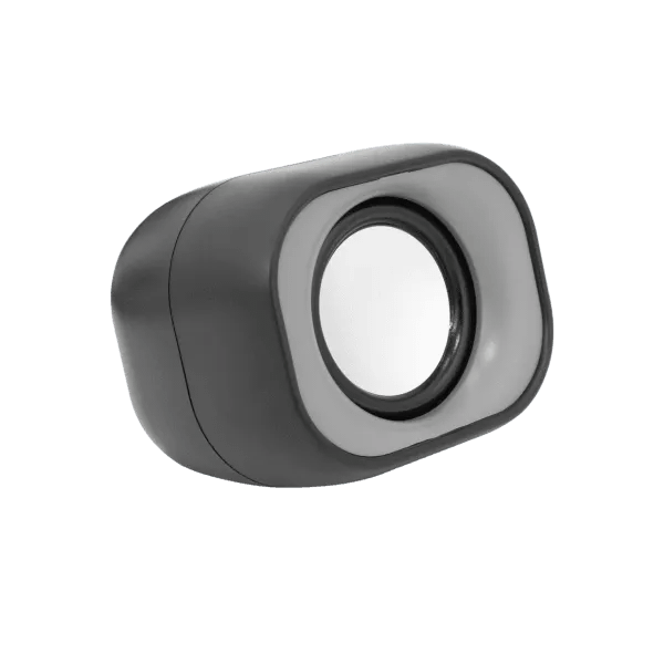 SP-182 Computer Speaker - Zwart/Wit/Grijs - Afbeelding 5